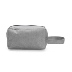 NÉCESSAIRE POLIÉSTER PVC MESCLA SPX-15333 NA COR CINZA