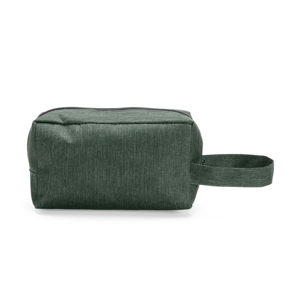 NÉCESSAIRE POLIÉSTER PVC MESCLA SPX-15333 NA COR VERDE