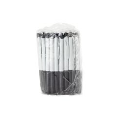 PACOTE CANETA PLÁSTICA COM 50PÇS SPX-P@00401C NA COR BRANCO