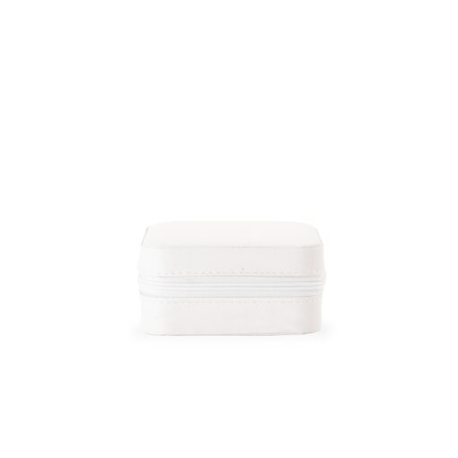 Porta-Joias Personalizado Couro Sintético - Branco SPX-O@08142-BCO
