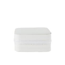 PORTA-JOIAS COM ESPELHO SPX-O@08141 NA COR BRANCO