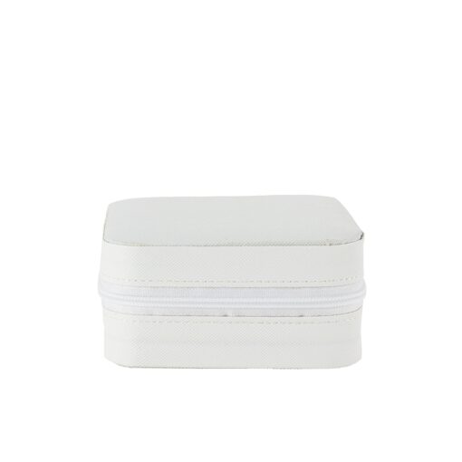 Porta-Joias Personalizado Couro Sintético - Branco SPX-O@08141-BCO