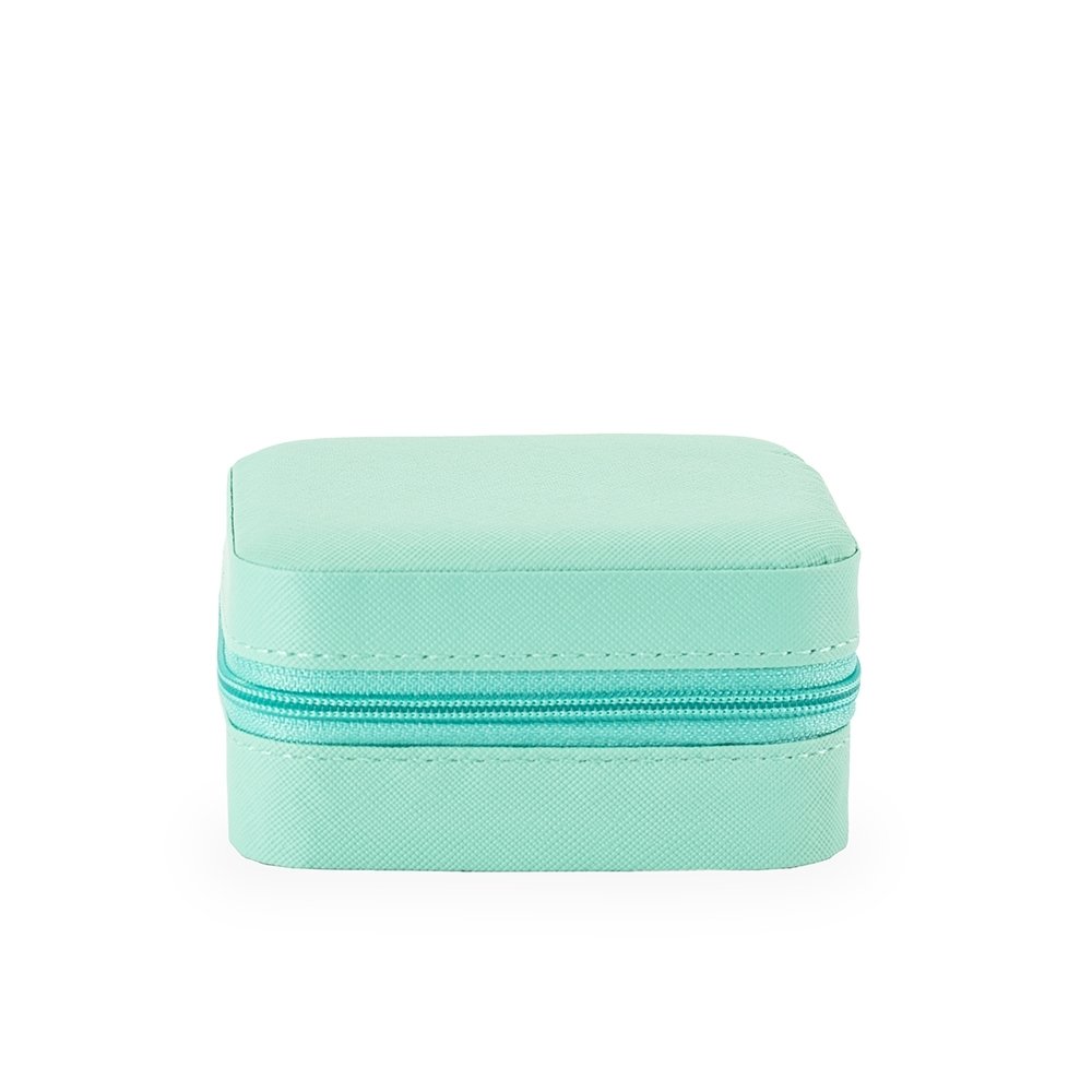 PORTA-JOIAS COM ESPELHO SPX-O@08141 NA COR VERDE