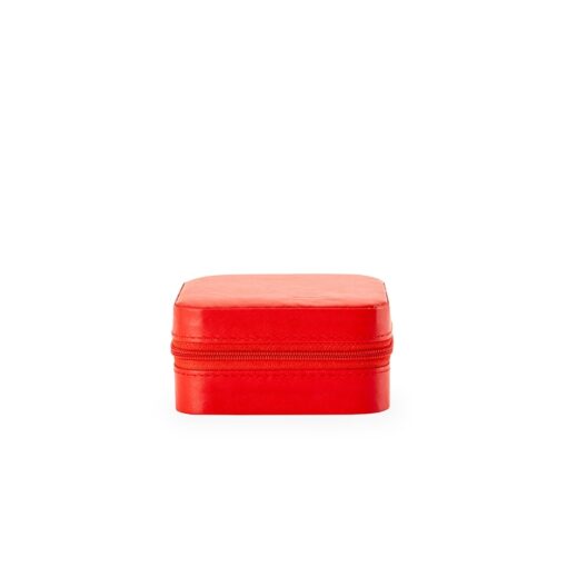 Porta-Joias Personalizado Couro Sintético - Vermelho SPX-O@08142-VM