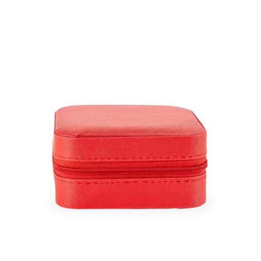 Porta-Joias Personalizado Couro Sintético - Vermelho SPX-O@08141-VM