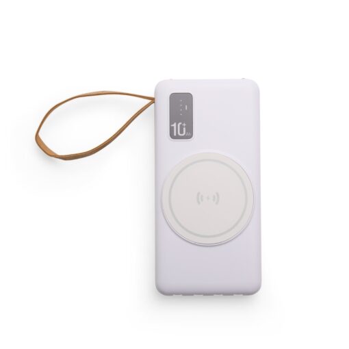 Power Personalizado Plástico - Branco SPX-09145-BCO