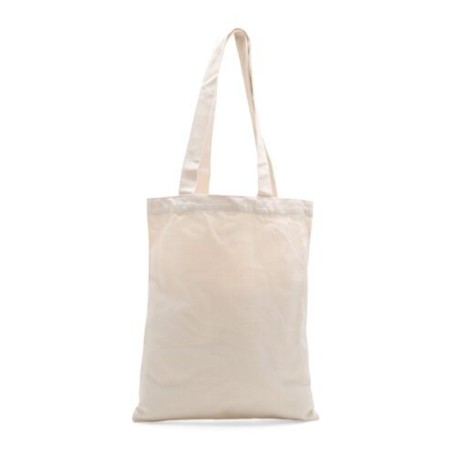 Sacola Personalizada De Lona na cor branco