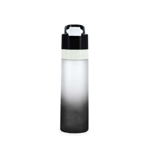 Squeeze Com Logo Borrifador Plástico 650Ml na cor preto