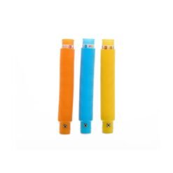 TUBO SANFONADO COM LED SPX-P$BRINQ152 NA COR AMARELO