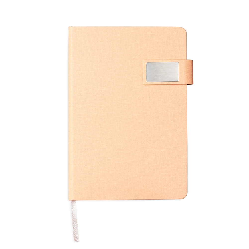 CADERNETA COURO SINTÉTICO SPX-19050-ROS NA COR ROSA