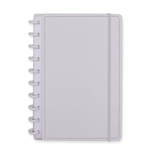 Caderno Personalizado De Disco na cor branco