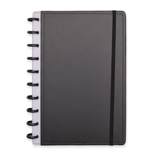 Caderno Promocional De Disco na cor preto