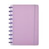 CADERNO DE DISCO SPX-19046-ROX NA COR ROXO