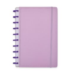 CADERNO DE DISCO SPX-19046-ROX NA COR ROXO