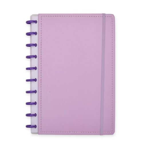 CADERNO DE DISCO SPX-19046-ROX NA COR ROXO