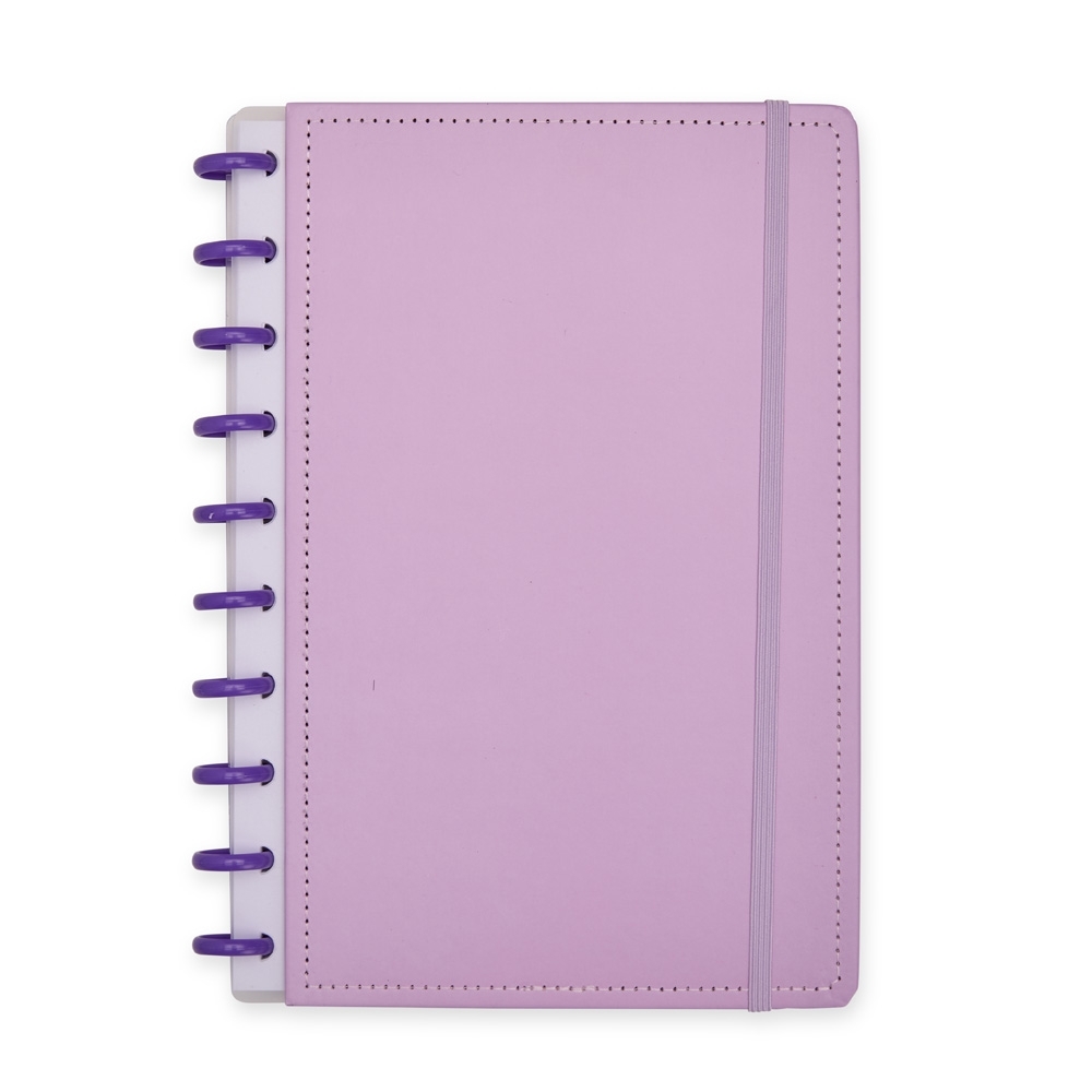 CADERNO DE DISCO SPX-19046-ROX NA COR ROXO