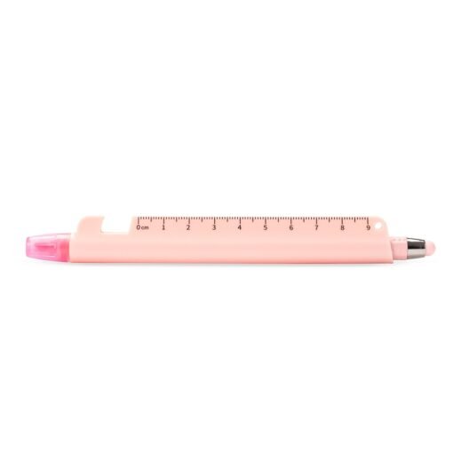 Caneta Marca-Texto Multifunções para Empresas | Anápolis – Rosa