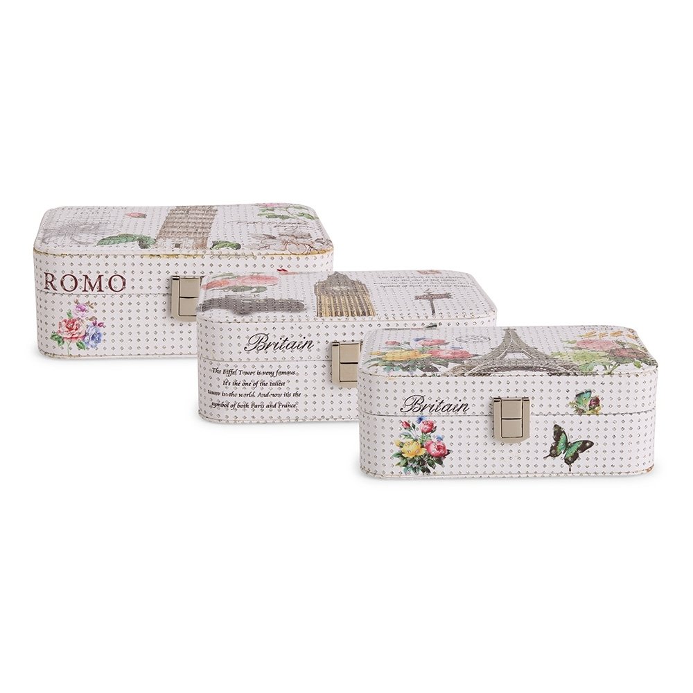 PORTA-JOIAS SPX-P$CX7146-MIS/MIS NA COR BRANCO