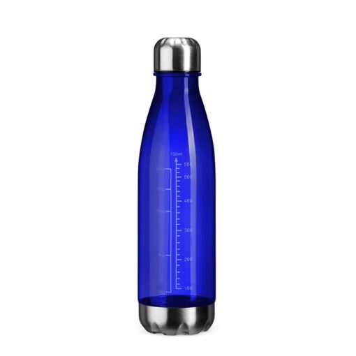 Garrafa Personalizada Plástica 700Ml - Azul/Inox SPX-17012A-AZU/INO