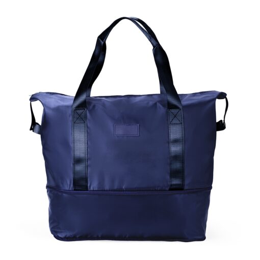 Bolsa Personalizada Esportiva Poliéster Expansível 36 Litros na cor azul
