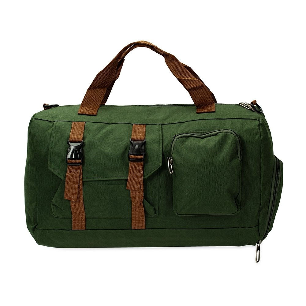 Bolsa Personalizada 23L - Verde/Marrom | Brindes Brasil