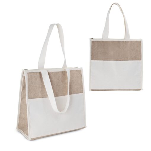 Bolsa Personalizada Térmica 16L na cor bege