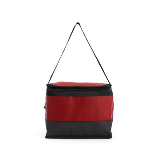 Bolsa Para Brindes Térmica 5L - vermelho com detalhes em preto