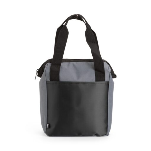 Bolsa Promocional Térmica 7L - preto com detalhes em cinza
