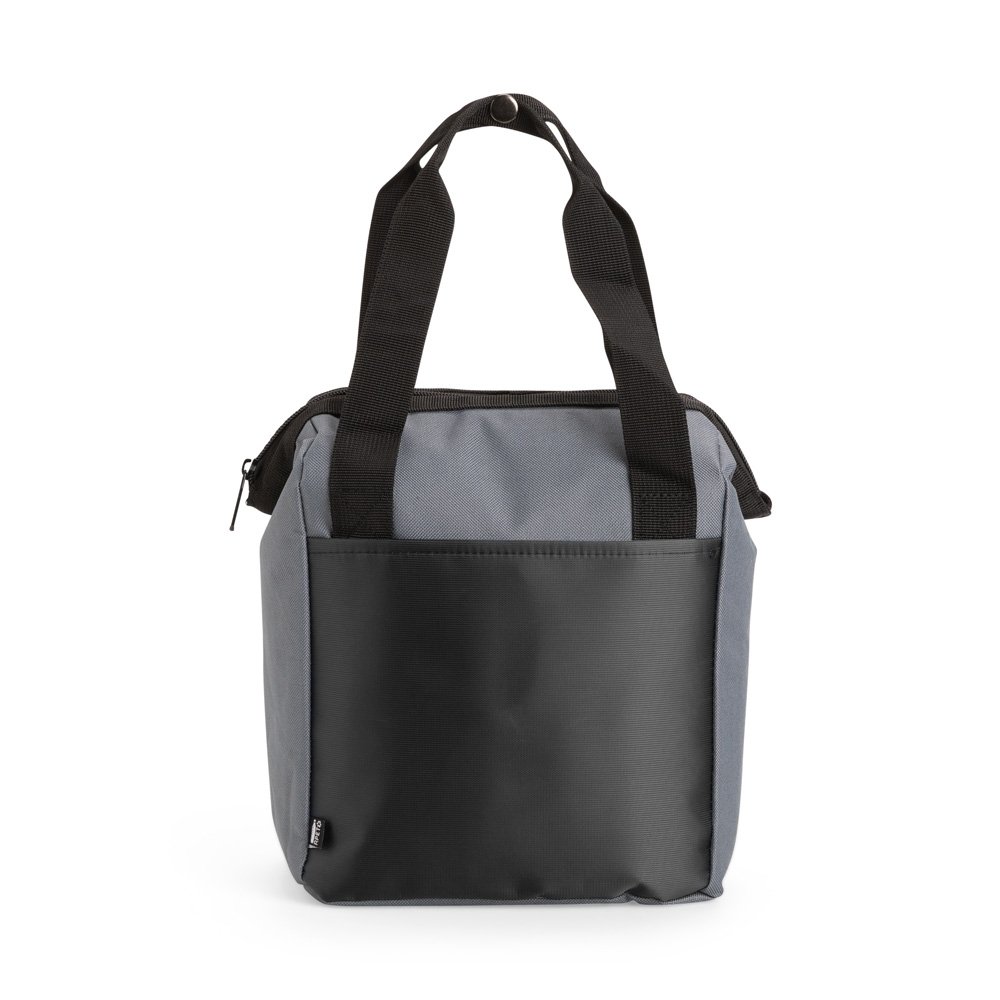 Bolsa Personalizada Nylon 7L - Preto/Cinza | Brindes Brasil