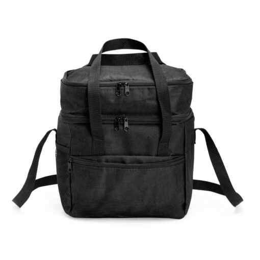 Bolsa Personalizada Térmica Dupla 14L na cor preto