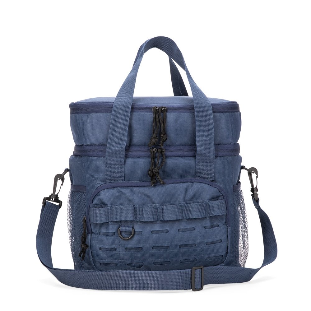 BOLSA TÉRMICA DUPLA 16L SPX-19079-AZU NA COR AZUL