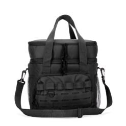 BOLSA TÉRMICA DUPLA 16L SPX-19079-PRE NA COR PRETO