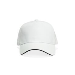 BONÉ POLIÉSTER ABA CURVA COM TELA SPX-09353-BCO NA COR BRANCO