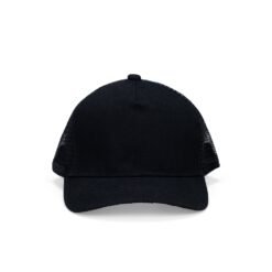 BONÉ POLIÉSTER ABA CURVA COM TELA SPX-18986A-PRE NA COR PRETO