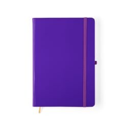 CADERNETA FOSCA COM PAUTA SPX-15464P-ROX NA COR ROXO