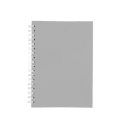 CADERNO CAPA FOSCA COM PAUTA SPX-15466F-CIN NA COR CINZA