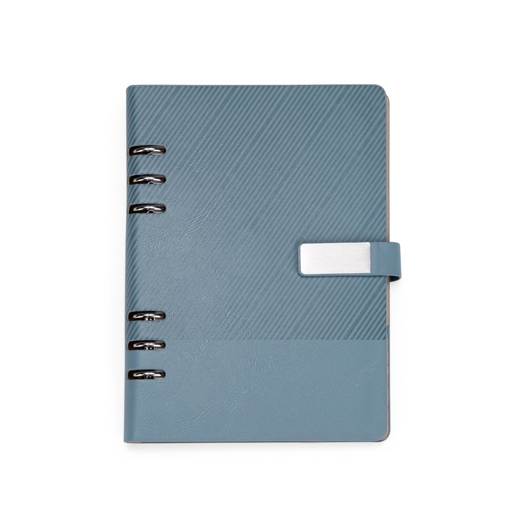 Caderno Personalizado Couro Sintético - Azul SPX-19140-AZU