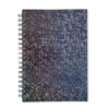 CADERNO HOLOGRÁFICO COM PAUTA SPX-15463-PRE NA COR PRETO