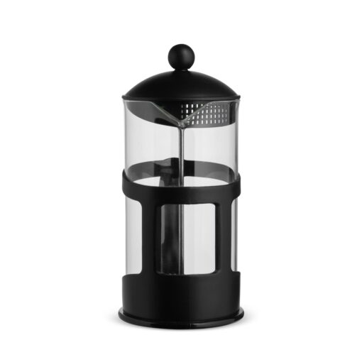 Cafeteira Personalizado Vidro 1L - Preto/Transparente