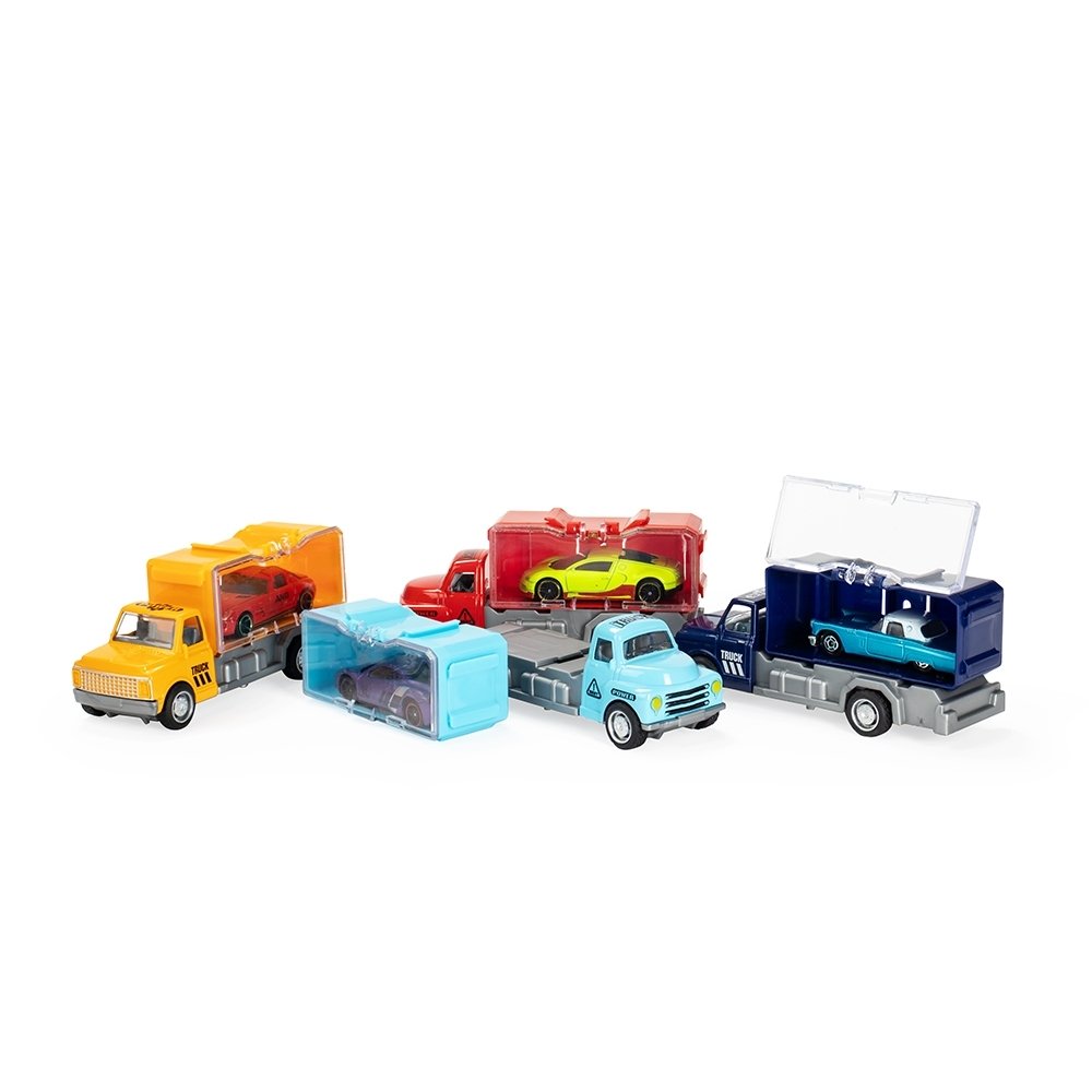 CAMINHÃO MINIATURA SPX-P$BRINQ175-MIS NA COR AMARELO