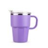 Caneca Personalizada Inox 550Ml - Roxo | Brindes Brasil