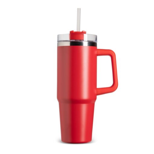 Caneca Personalizada Para Empresas Térmica 900Ml na cor vermelho