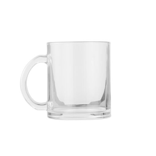 Caneca Personalizada Vidro 350Ml na cor transparente