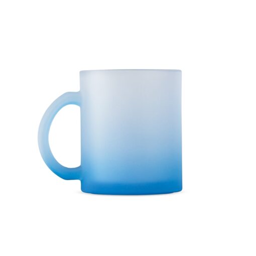 Caneca Para Brindes Vidro 350Ml na cor azul
