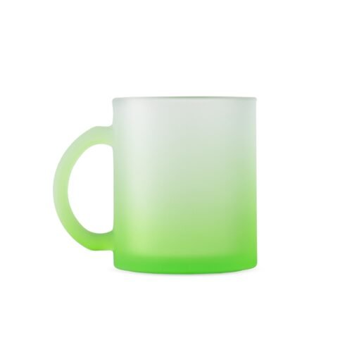 Caneca Promocional Vidro 350Ml na cor verde