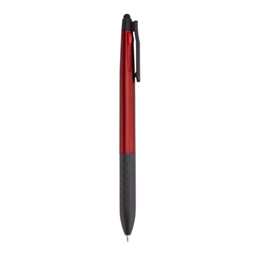 Caneta Personalizada Plástico - Vermelho/Preto
