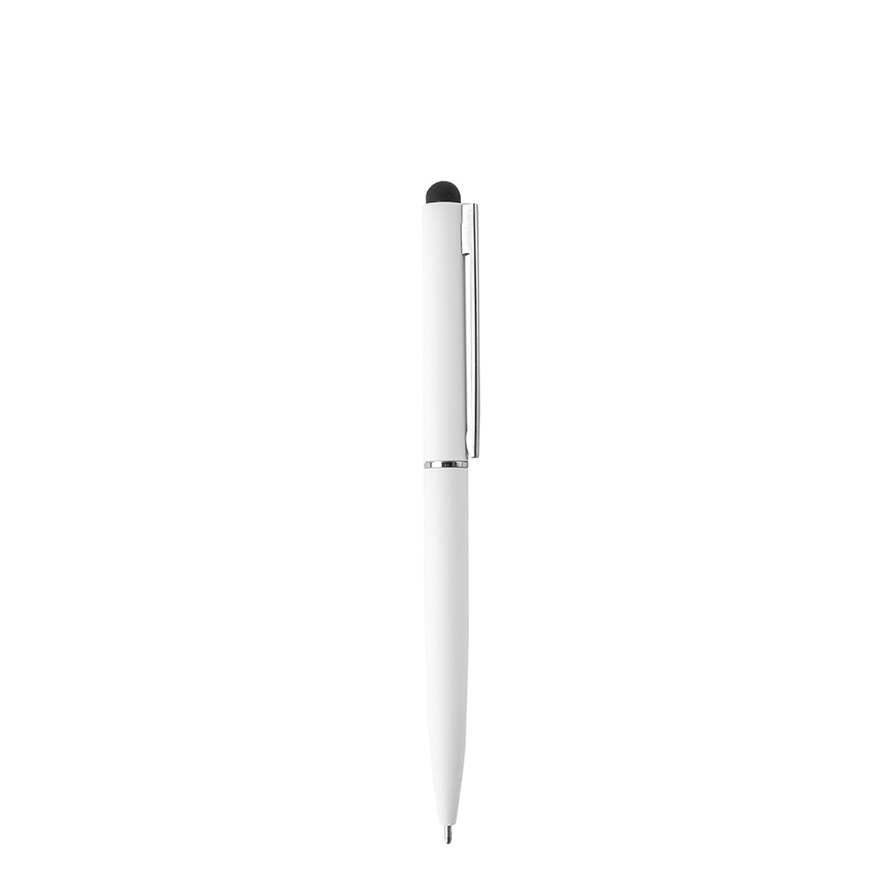 CANETA METAL TOUCH SPX-15408-BCO NA COR BRANCO