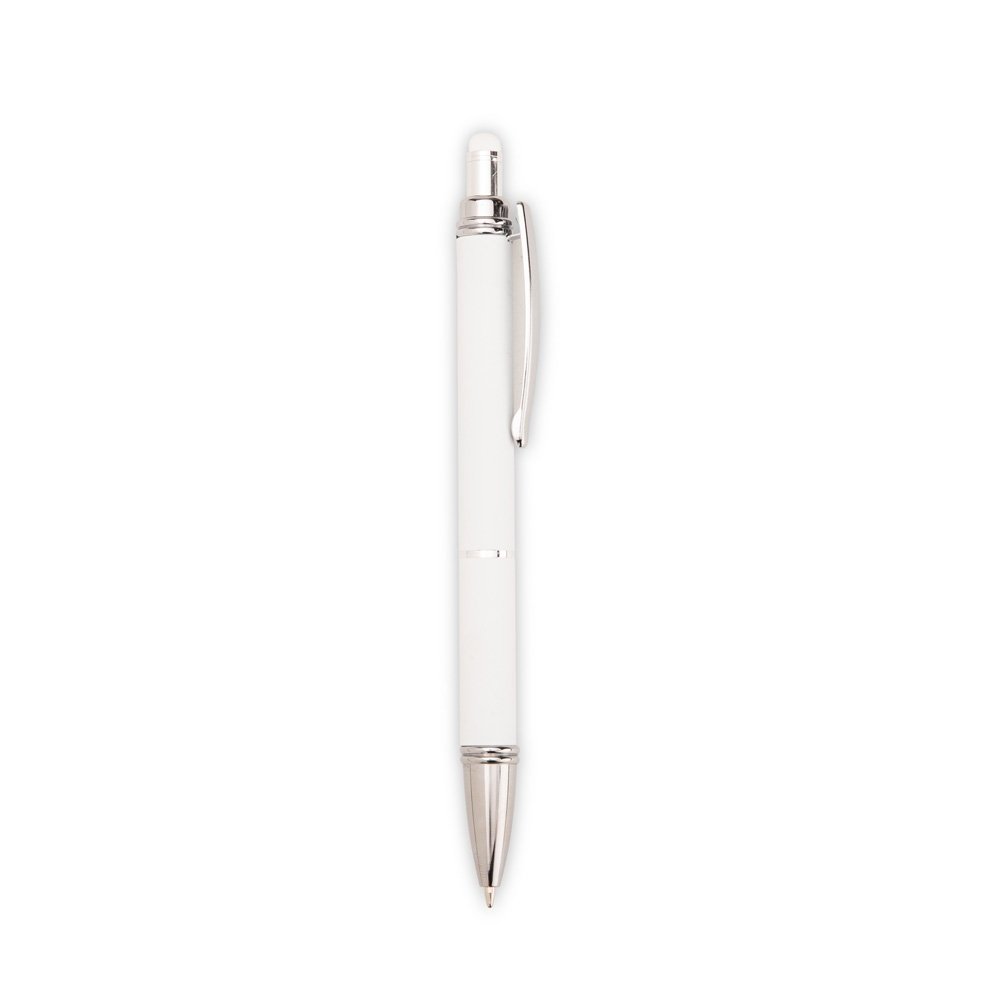 CANETA METAL TOUCH SPX-09189-BCO/PRA NA COR BRANCO