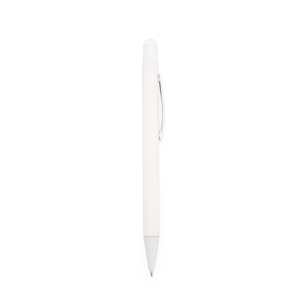 CANETA METAL TOUCH SPX-14949C-BCO NA COR BRANCO
