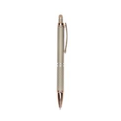 CANETA METAL TOUCH SPX-05020-CHA/COB NA COR BEGE